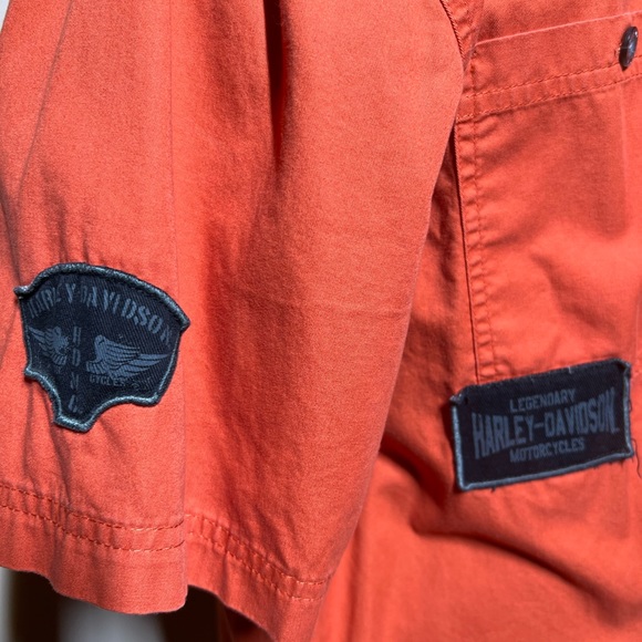 🔥 Harley Davidson button up shirt 🔥 Reduced 🔥 - Picture 6 of 7